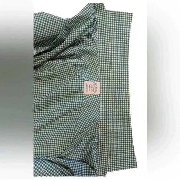 Brooks Brothers Regent Regular Fit Gingham Green Size 17 1/5-4/5 - Picture 11 of 11